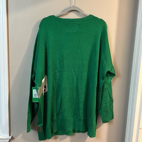 NWT Tipsy Elves Electrocuted Cat Ugly Christmas Sweater - Picture 7 of 7